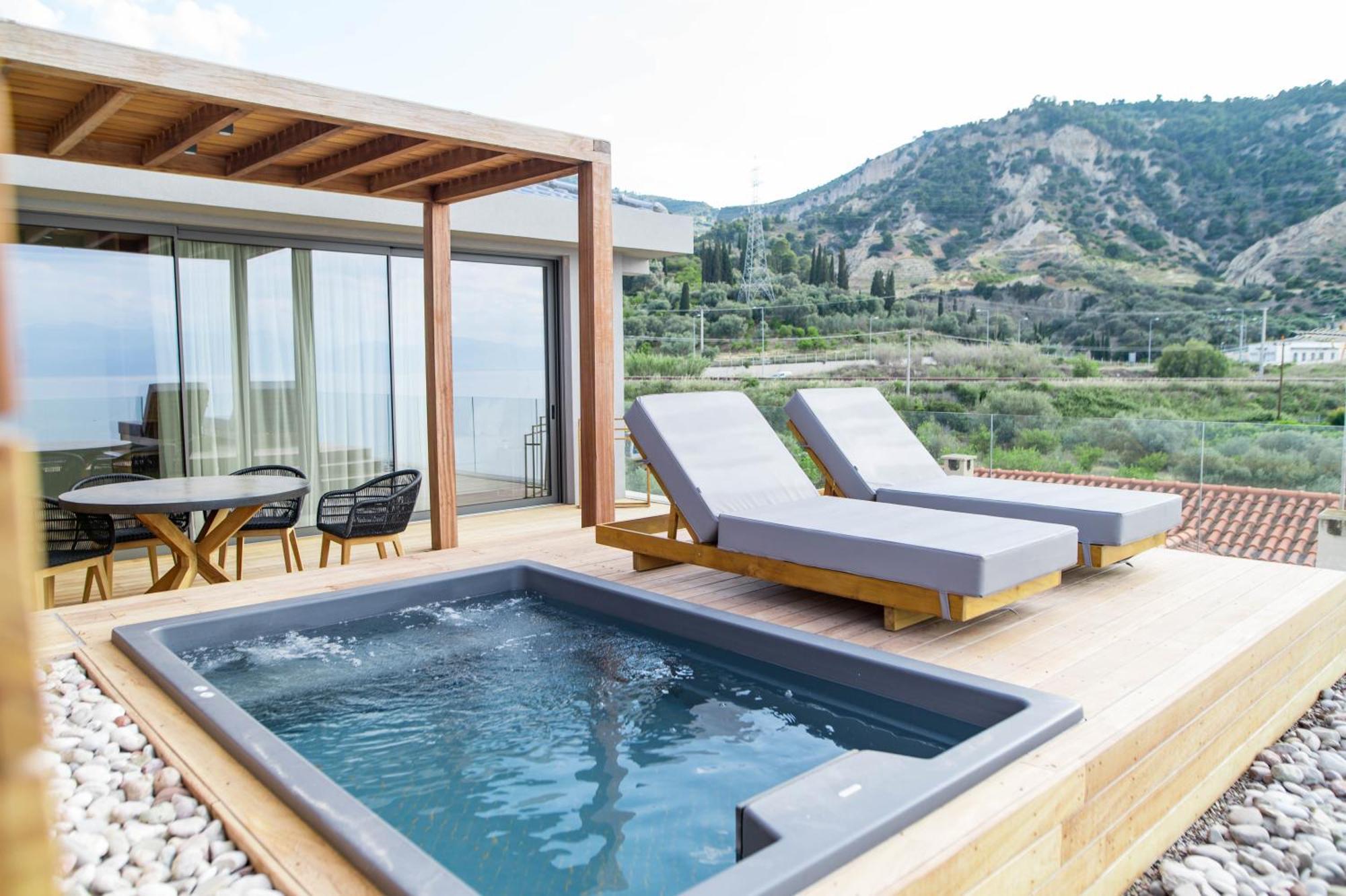 Alissachni Seaside Hotel Derveni Luaran gambar